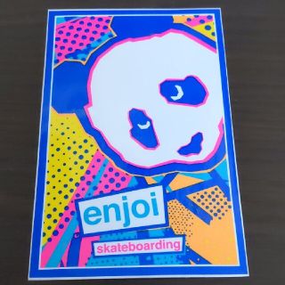 エンジョイ(enjoi)の(縦12.6cm横8.3cm)ENJOI ステッカー　新作(スケートボード)