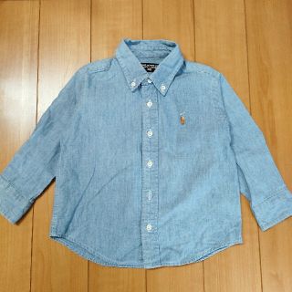 ポロラルフローレン(POLO RALPH LAUREN)のラルフローレン　タンガリーシャツ(シャツ/カットソー)