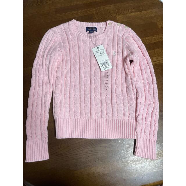 新品　ラルフローレン　120 ポロ　ラルフ　 ニット 女の子　セーター　polo