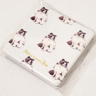 アフタヌーンティー(AfternoonTea)の新品 Afternoon Tea ねこ柄 ミニコンパクトミラー(ミラー)