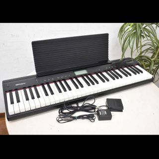 ローランド(Roland)のさちな様専用　ローランド 2017年製GO-61P GO:PIANO (キーボード/シンセサイザー)