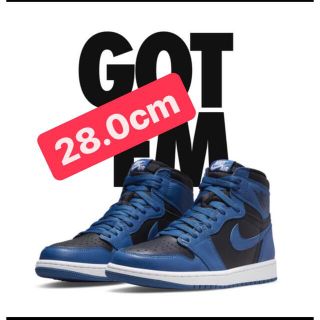 ナイキ(NIKE)のNike Air Jordan 1 High Dark Marina Blue(スニーカー)