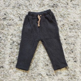 ザラキッズ(ZARA KIDS)のZARA　ソフトタッチ無地パンツ　カーボングレー(パンツ/スパッツ)