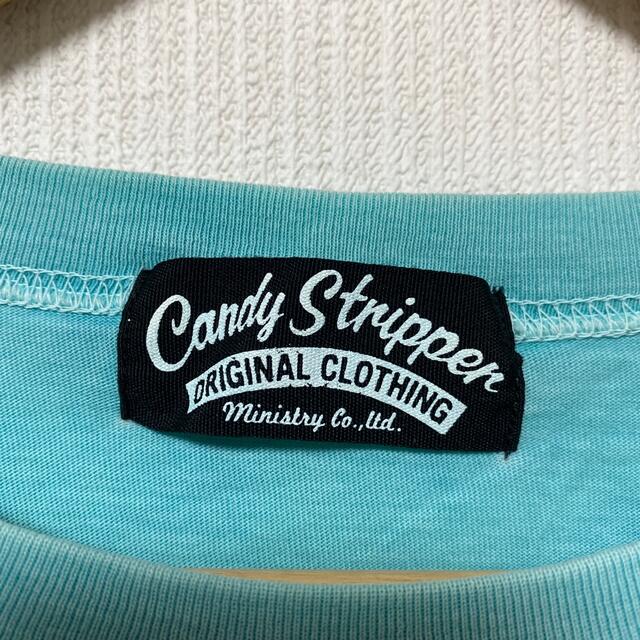 Candy Stripper(キャンディーストリッパー)の最終値下げ　キャンディストリッパー　tシャツ レディースのトップス(Tシャツ(半袖/袖なし))の商品写真