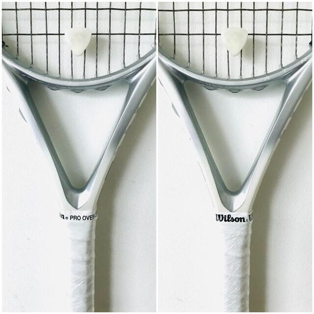 wilson(ウィルソン)の【新品同様】ウィルソン『ハンマー／HAMMER7』テニスラケット／G1／シルバー スポーツ/アウトドアのテニス(ラケット)の商品写真