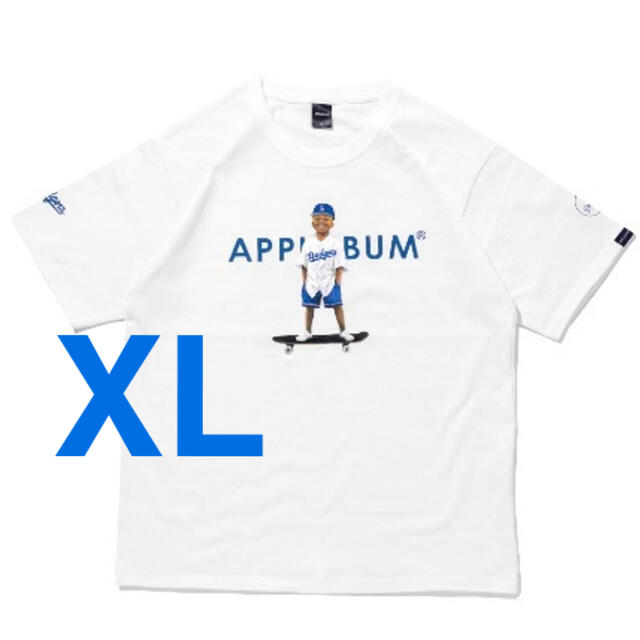 WHITEXL APPLEBUM LA Dodgers Boy Tシャツ アップルバム