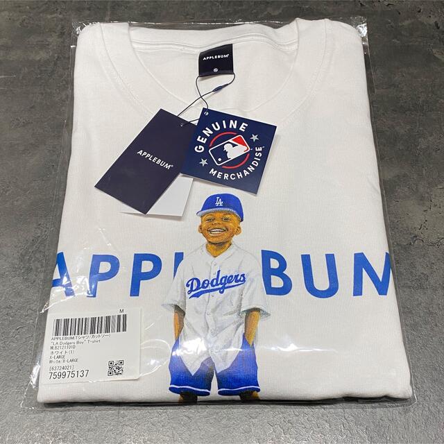 APPLEBUM(アップルバム)のXL APPLEBUM LA Dodgers Boy Tシャツ アップルバム メンズのトップス(Tシャツ/カットソー(半袖/袖なし))の商品写真