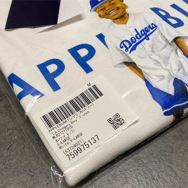 APPLEBUM(アップルバム)のXL APPLEBUM LA Dodgers Boy Tシャツ アップルバム メンズのトップス(Tシャツ/カットソー(半袖/袖なし))の商品写真