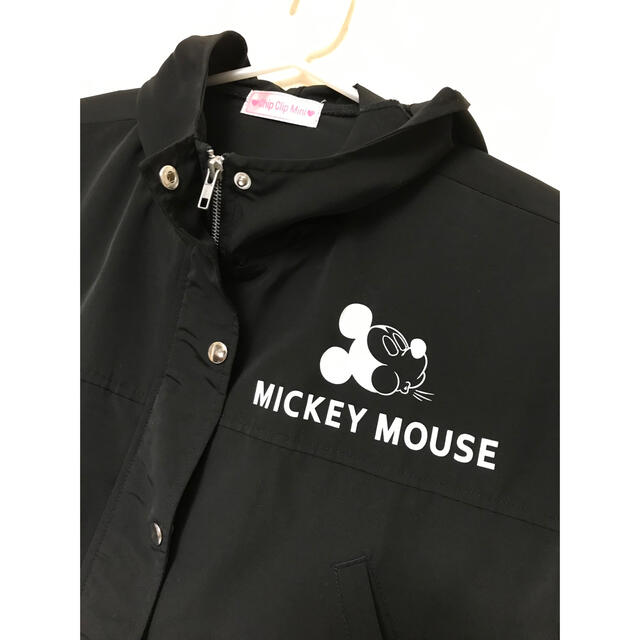 ミッキーマウス　ナイロンジャケット　レディースS レディースのジャケット/アウター(ナイロンジャケット)の商品写真