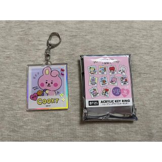 ボウダンショウネンダン(防弾少年団(BTS))のBT21 トレーディングアクリルキーホルダー　COOKY(キャラクターグッズ)