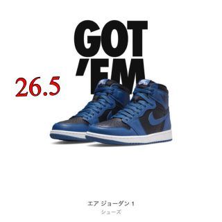 Nike Air Jordan 1 High OG  Dark Marina (スニーカー)