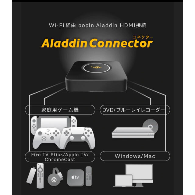 popin aladdin 2+Aladdin connectorセット