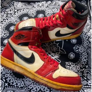 ナイキ(NIKE)のAIR JORDAN 1 DUNK 24.5cm シカゴ DUNK ソール(スニーカー)