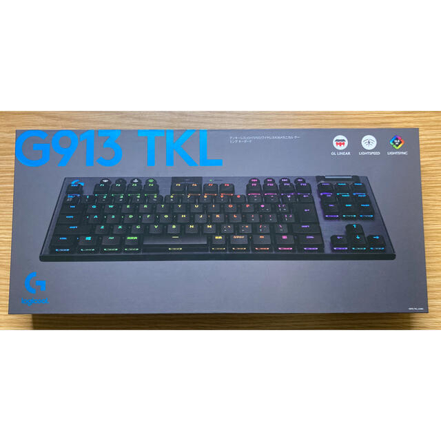 【楽天スーパーセール】 Logicool ゲーミングキーボード リニア G913-TKL-LNBK PC周辺機器