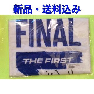 ザファースト(THE FIRST)の【新品】THE FIRST FINAL グッズ　オリジナルフェイスタオル(タオル/バス用品)