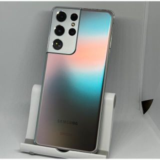 ギャラクシー(Galaxy)のGalaxy S21 Ultra SM-G998U シルバー 半訳あり(スマートフォン本体)