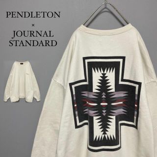 ペンドルトン(PENDLETON)の即完売　ペンドルトン×ジャーナルスタンダード　別注　スウェット　ネイティブ柄　L(スウェット)