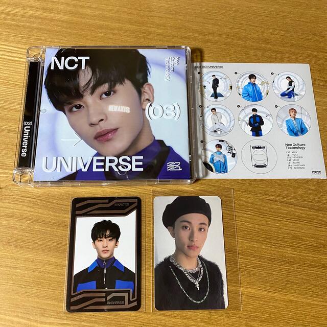 マーク　nct127 nctdream トレカ　universe ラキドロ