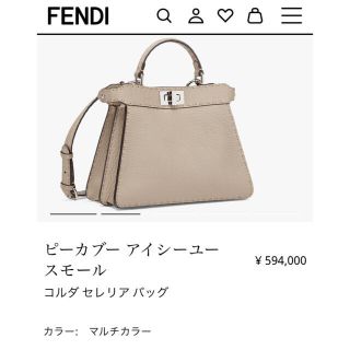 フェンディ(FENDI)のFENDI ピーカーブー　レインカバー(ハンドバッグ)