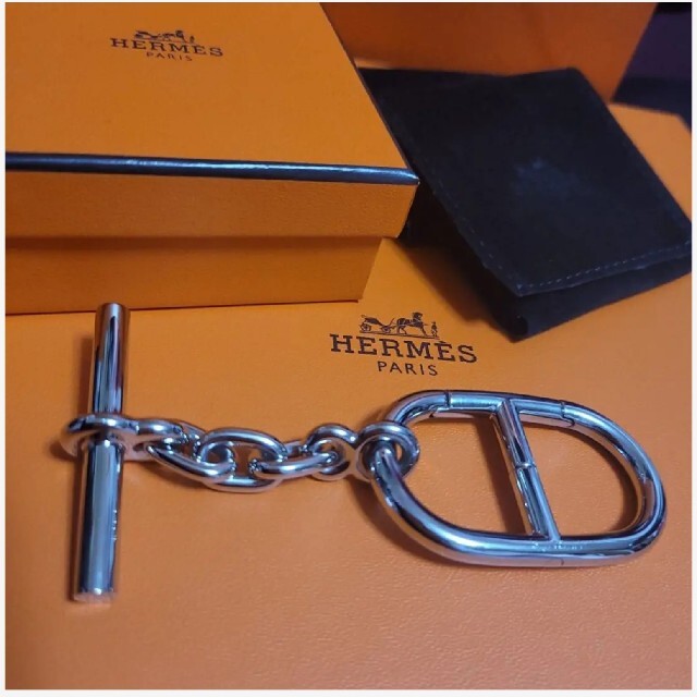 にプロフィ Hermes - HERMES キーホルダー シェーヌダンクル