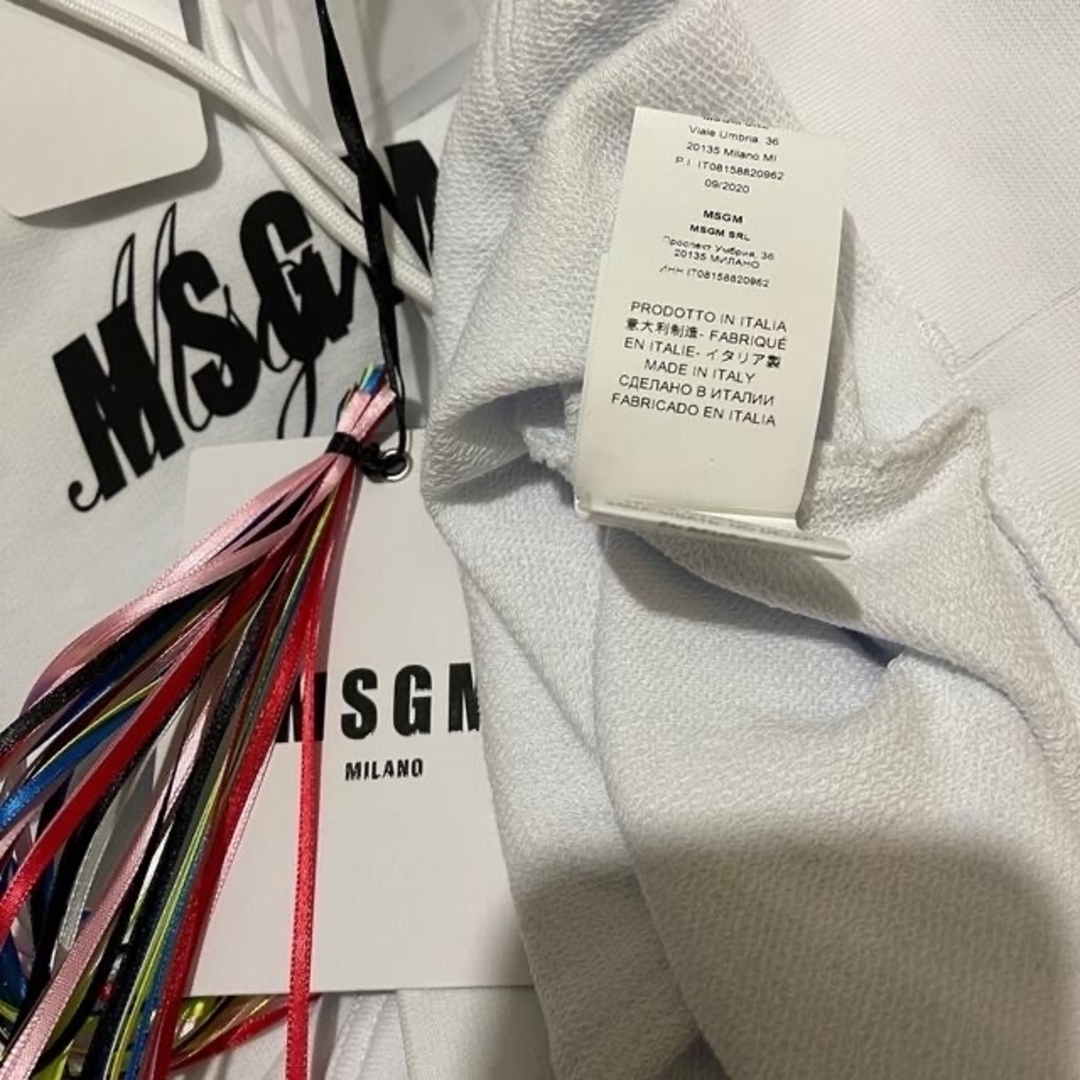 MSGM(エムエスジイエム)の★msgm コットン100%パーカー★ メンズのトップス(パーカー)の商品写真