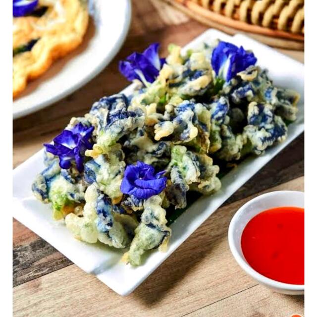 ★バタフライピーButterfly Pea♪25gタイ産100%Organic♪ 食品/飲料/酒の健康食品(健康茶)の商品写真