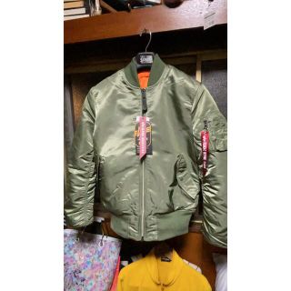 アルファインダストリーズ(ALPHA INDUSTRIES)のalpha ma1(フライトジャケット)