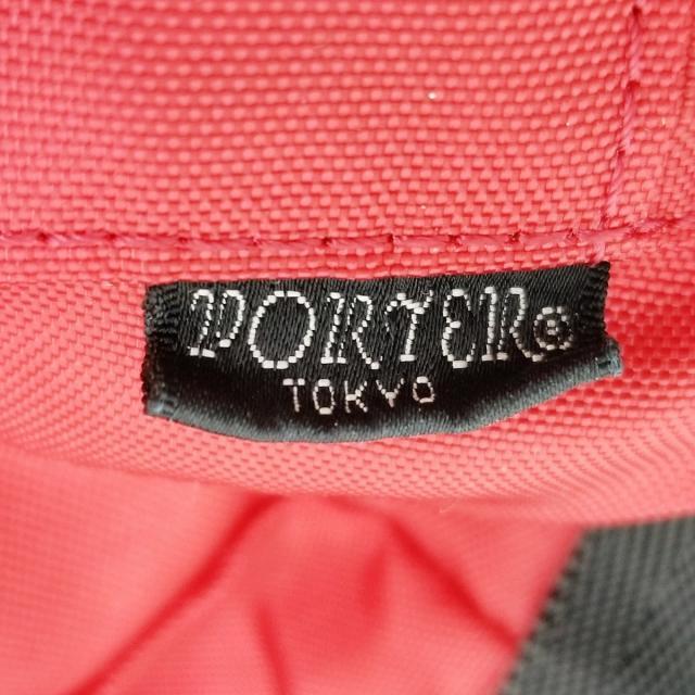 PORTER(ポーター)のポーター トートバッグ - レッド×黒 レディースのバッグ(トートバッグ)の商品写真