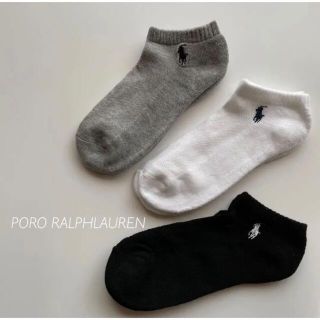 ポロラルフローレン(POLO RALPH LAUREN)のポロラルフローレン　レディースソックス　3足　靴下(ソックス)