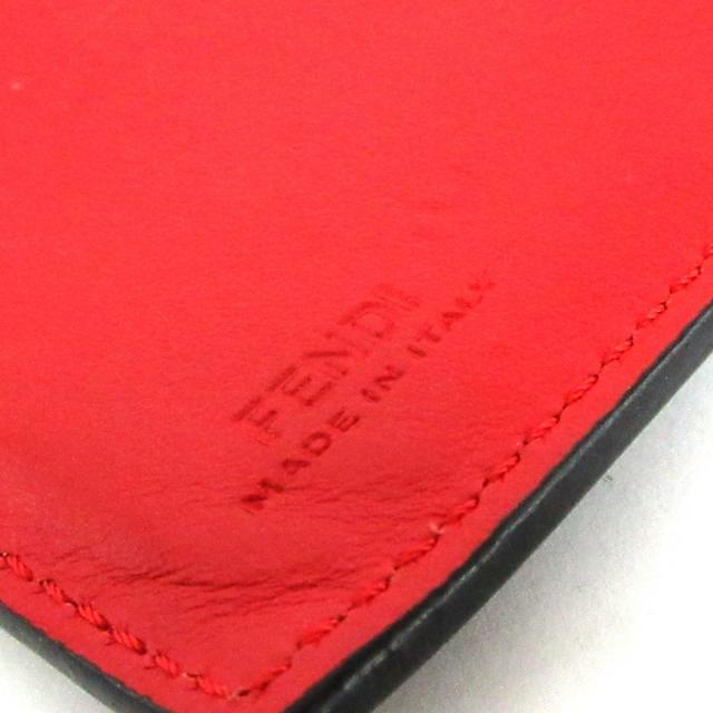 FENDI(フェンディ)のフェンディ 2つ折り財布 黒×イエロー レディースのファッション小物(財布)の商品写真