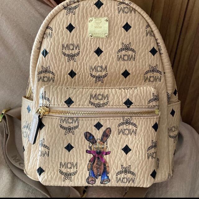 【正規品】MCM  ヴィセトス柄 ショルダーバッグ ブラウンrabbit うさぎ