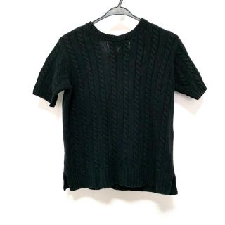 クーポン利用で2750円&送料無料 2022 プラダ ニット 半袖ニット 黒