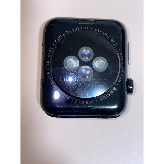 Apple Watch(アップルウォッチ)のApple Apple Watch Series2 42mmステンレス　ブラック メンズの時計(腕時計(デジタル))の商品写真