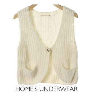 ホームズアンダーウェアー(HOME' UNDERWEAR)の♡【HOME'S UNDERWEAR】ニットベスト♡(ベスト/ジレ)