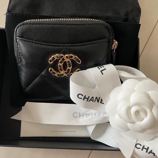 CHANELスモールウオレット財布