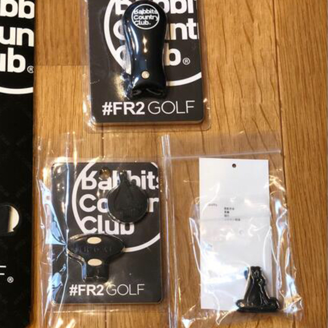 FR2GOLF Silicon Name Tag ネームタグ 新品未開封