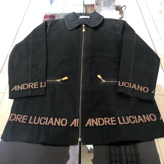 アンドレルチアーノ(ANDRE LUCIANO)のANDRE LUCIANO アンドレルチアーノ ロゴ入りコート(モッズコート)