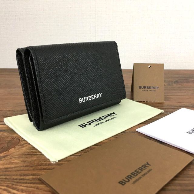 完全限定販売 ✨新品未使用 入手困難✨Burberry 三つ折り財布 シルバー
