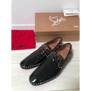 クリスチャンルブタン(Christian Louboutin)の地球儀様　Christian Louboutin パテントローファー(ドレス/ビジネス)