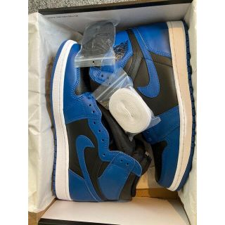 ナイキ(NIKE)のNIKE AIR JORDAN1 DARK MARINA BLUE(スニーカー)