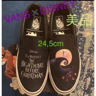 ヴァンズ(VANS)のナイトメア　ディズニー　disney バンズ　スリッポン　vans(スニーカー)