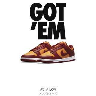 ナイキ(NIKE)のNIKE DUNK LOW Championship Gold(スニーカー)