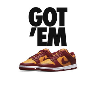 ナイキ(NIKE)のNIKE DUNK LOW Championship Gold(スニーカー)