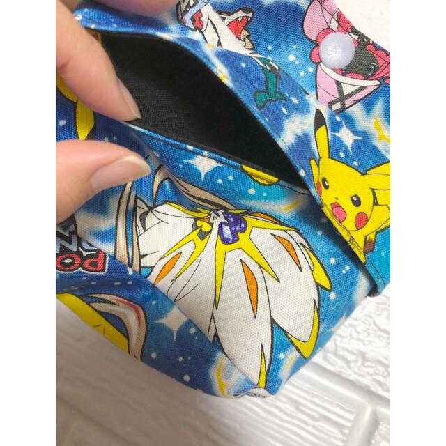 🆕移動ポケット　ポケモン　かっこいい　ティッシュ　 ハンドメイドのキッズ/ベビー(外出用品)の商品写真