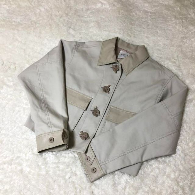 ⭐️新品・未使用・タグ付⭐️ランバンオンブルー⭐️ノーカラー