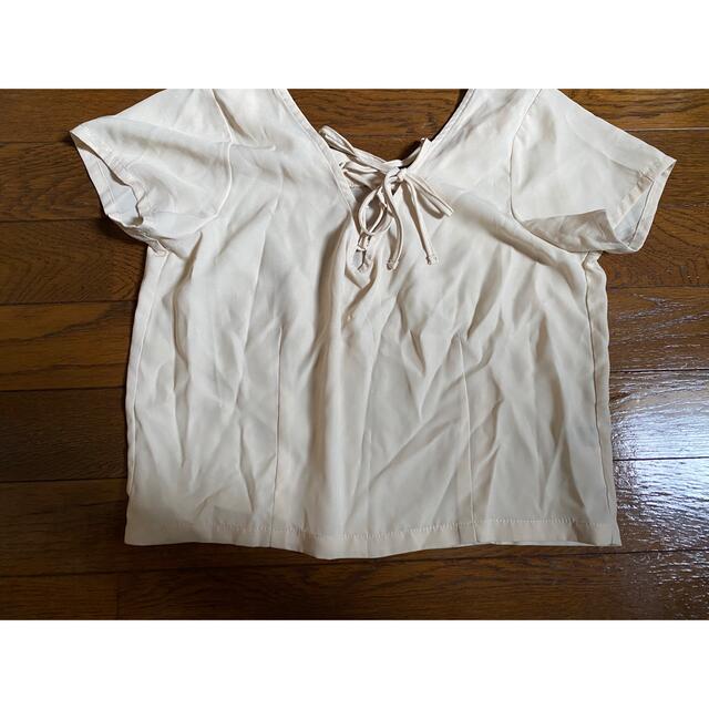 EMODA(エモダ)のemoda 2way Tシャツ カットソー トップス レディースのトップス(Tシャツ(半袖/袖なし))の商品写真