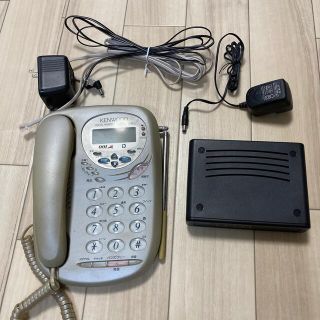 ケンウッド(KENWOOD)のKENWOOD ケンウッド電話機とWi-Fiルーター(PC周辺機器)