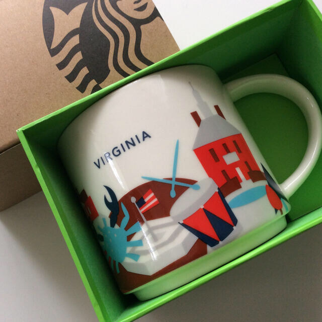 Starbucks Coffee(スターバックスコーヒー)の新品 スターバックス ご当地マグ ヴァージニア インテリア/住まい/日用品のキッチン/食器(グラス/カップ)の商品写真