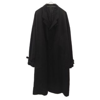 ヨウジヤマモト(Yohji Yamamoto)のYohji Yamamoto POUR HOMME ヨウジヤマモト プールオム 16AW シワギャバトレンチコート ブラック HR-C24-100(その他)