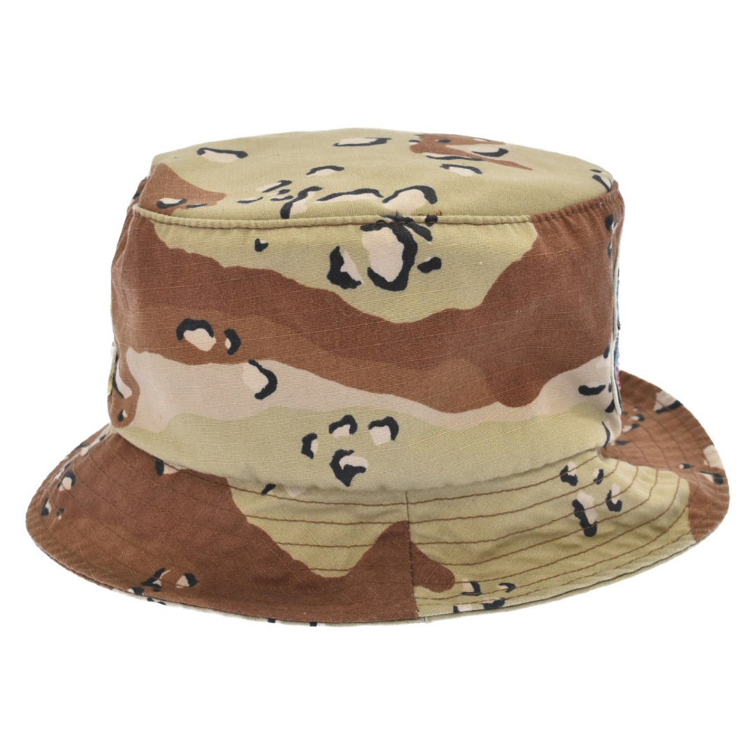 Chrome Hearts(クロムハーツ)のCHROME HEARTS クロムハーツ 21AW ×MATTY BOY Sex Records Chocochip Camo Bucket Hat マッティボーイ セックスレコード チョコチップカモバケットハット 迷彩帽子 M メンズの帽子(ハット)の商品写真